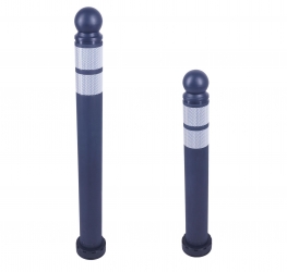 Flexi-Poller mit Kugel elastisch und anfahrbar, Ø 80 mm